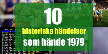 10 historiska händelser som hände 1979