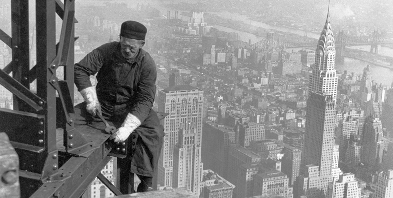 Byggandet av Empire State Building var rekordsnabbt…
