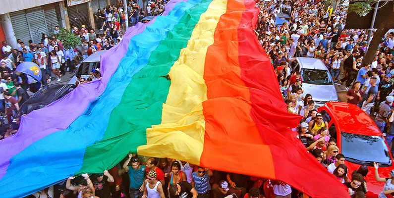Pride-flaggan ser dagens ljus för första gången i San Francisco 1978…