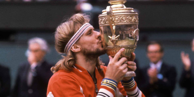 10 historiska händelser som hände 1979. #2: Björn Borg blir världsmästare i tennis.