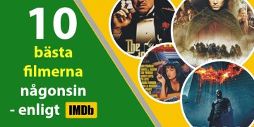 10 bästa filmerna någonsin – enligt IMDb.