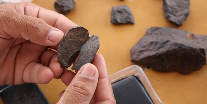Meteoritregnet i juli 2011 har bekräftats vara stenar från Mars…
