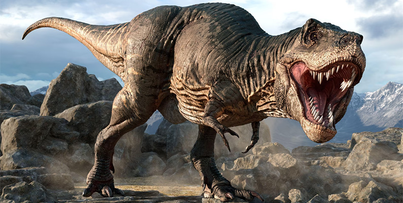 Så mycket vägde en fullvuxen Tyrannosaurus Rex…