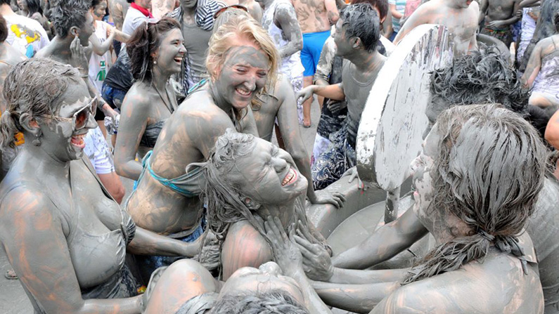 10 av världens märkligaste festivaler
#4: Boryeong Mud Festival